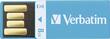 Verbatim - Clip-It 8GB USB 2.0 Flash Drive - Blue - Larger Front