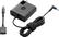 Front. HP - Universal Power Adapter - Black.