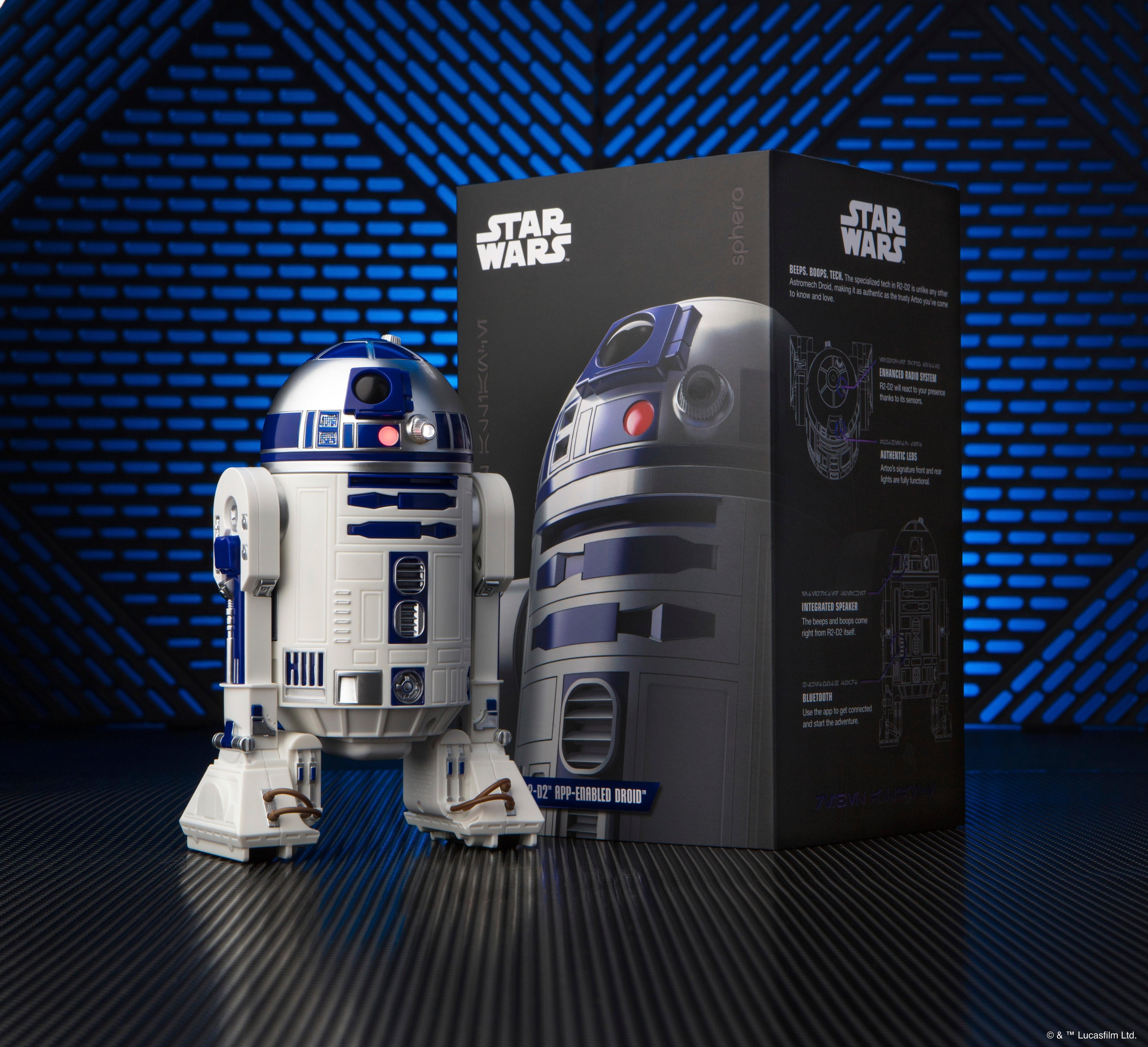 Buy: Sphero R2-D2™ App-Enabled Droid™ White R201ROW