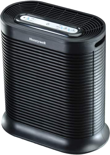 Honeywell - HPA100 True Hepa 155 Sq. Ft. Air Purifier - Black