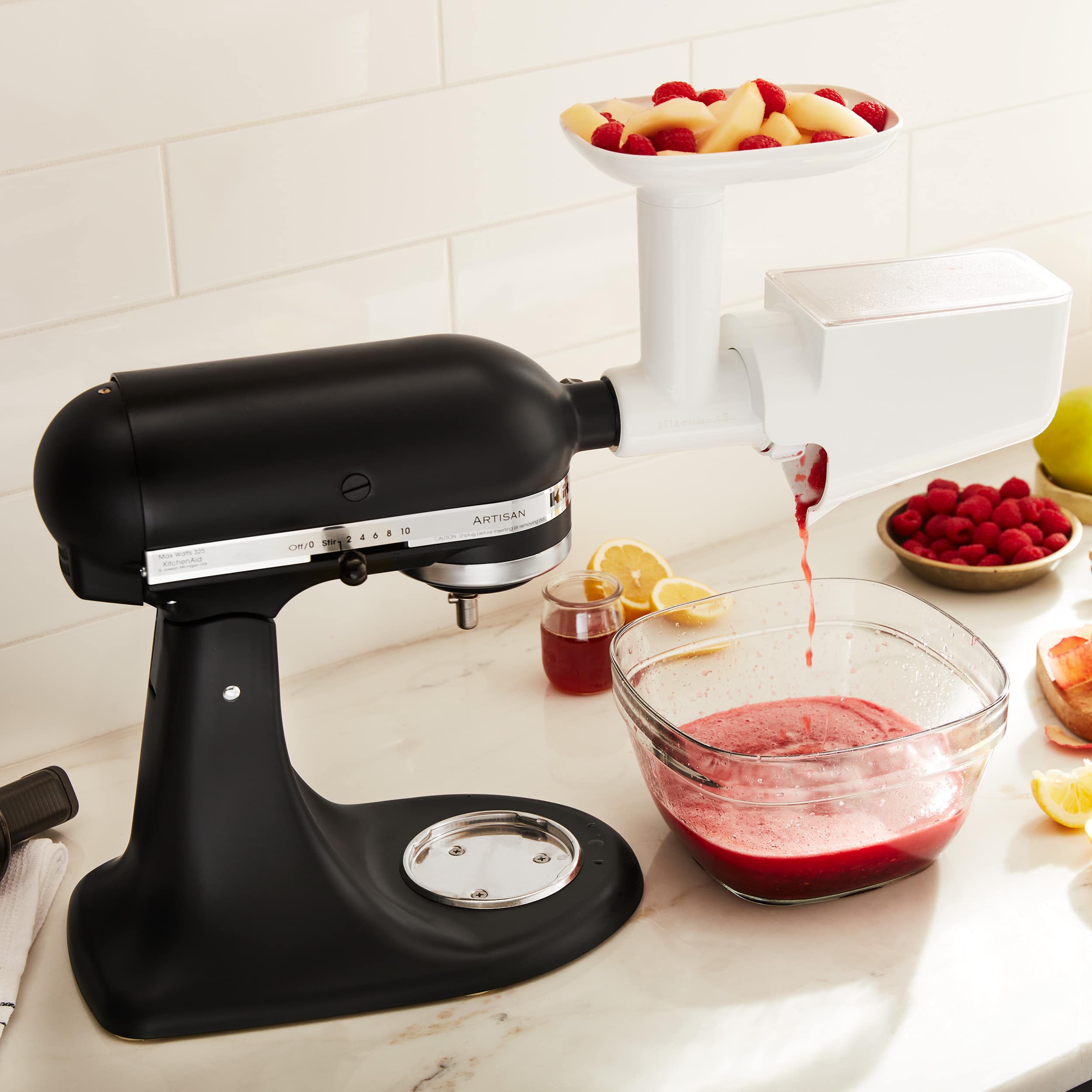 Accessories. KitchenAid - KitchenAid Fruit and Vegetable Strainer - KSMFVSP - White.