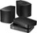 Front. Insignia™ - Universal Rear Speakers (Pair) - Black.
