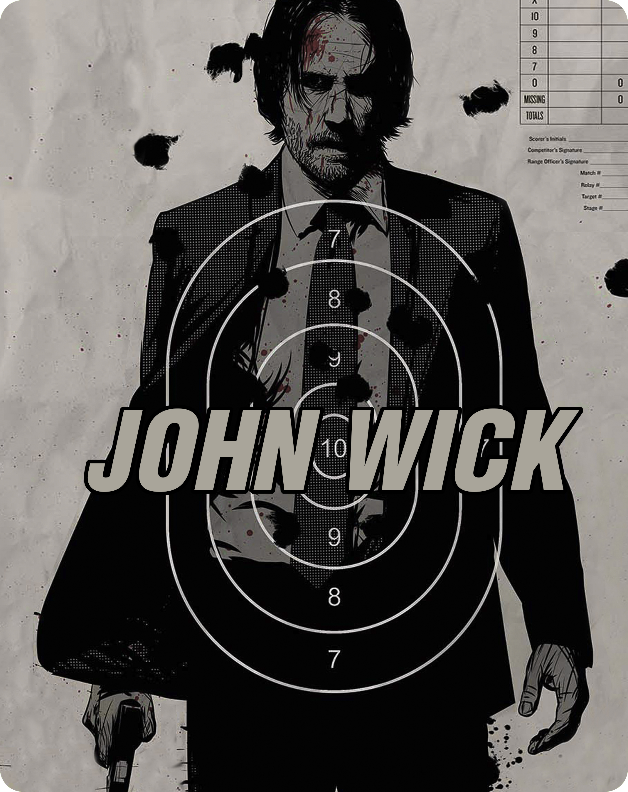 KEANU REEVES John Wick ( 2014, DVD) Action Adventure: 1st Movie