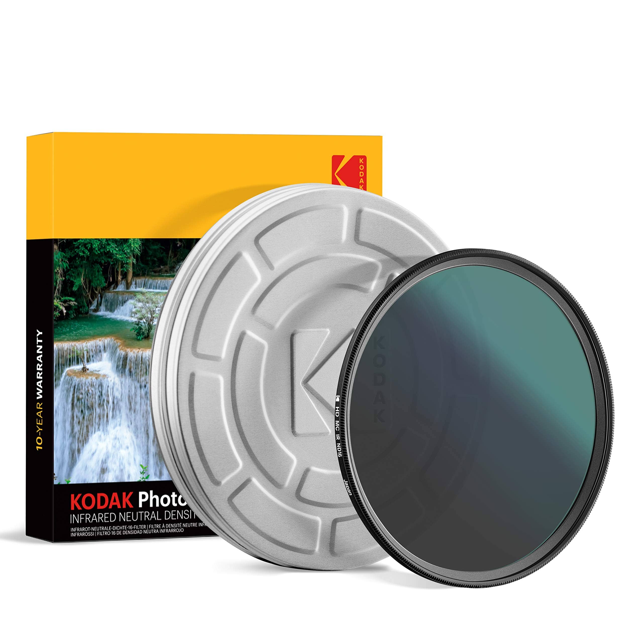 WARRANTY  
10-YEAR  

KODAK Photo  
INFRARED NEUTRAL DENSITY FILTER  

HD IR ND 16  

10 YEAR WARRANTY