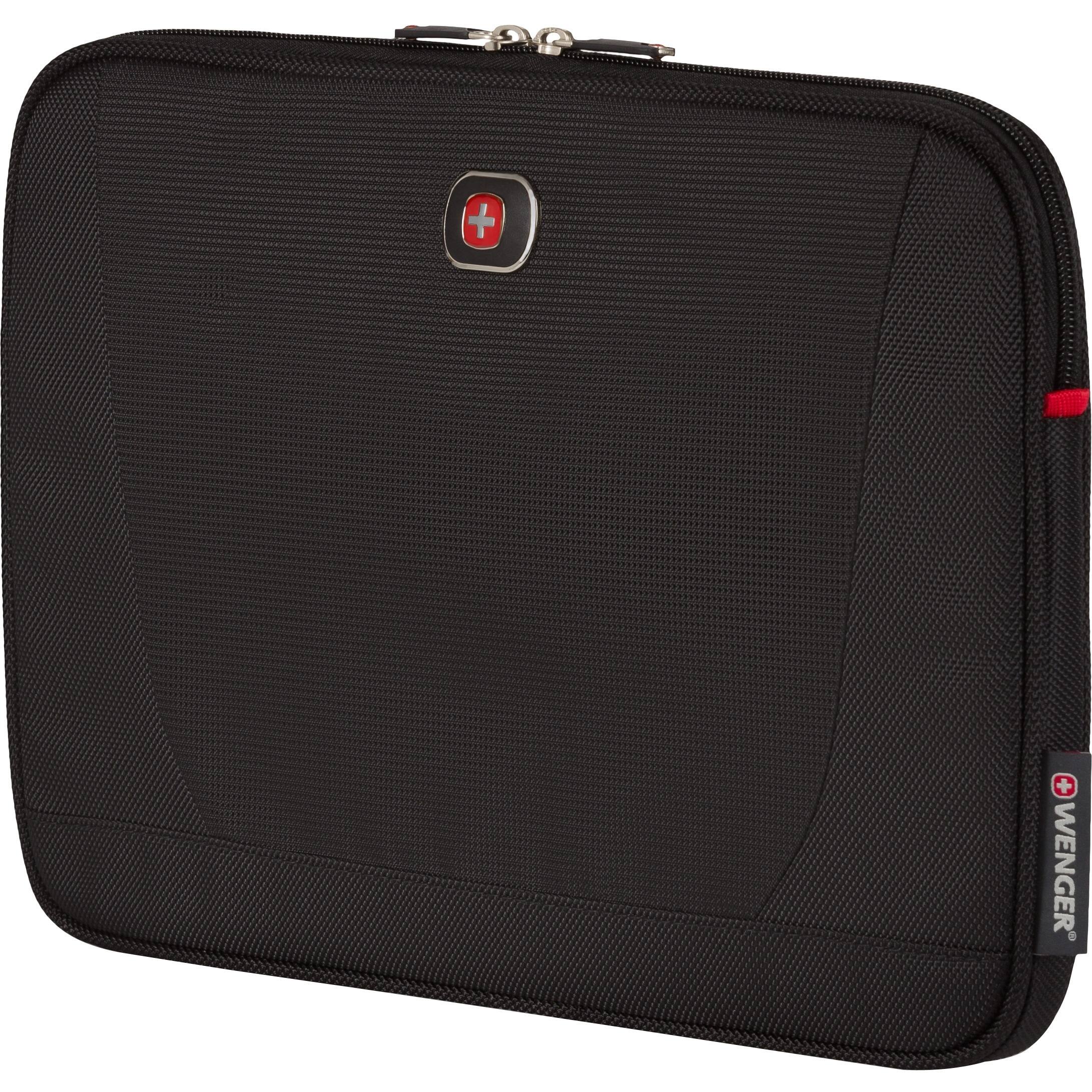 Alt View 1. SwissGear - Wenger Beta 14In Sleeve - Fits Up To 14In Laptop Black - Black.