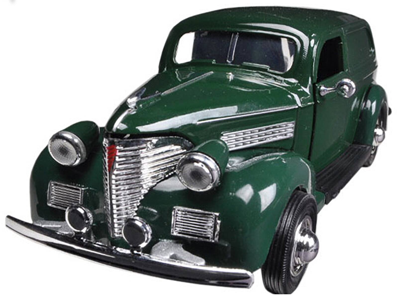 Alt View 1. New Ray - 1939 Chevrolet Sedan Delivery Green 1/32 Diecast Car Model by New Ray.