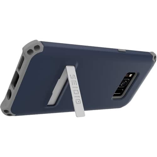 Seidio - DILEX Case for Samsung Galaxy S8 - Midnight Blue/Gray - Larger Front