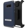 Seidio - DILEX Combo Case for Samsung Galaxy S8 - Midnight Blue/Gray - Larger Front