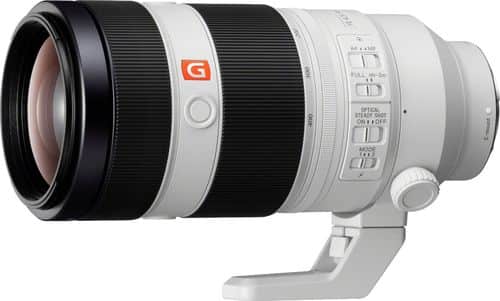 Sony - FE 100-400mm f/4.5-5.6 GM OSS Super Telephoto Zoom Lens for Sony E-mount Cameras - Larger Front