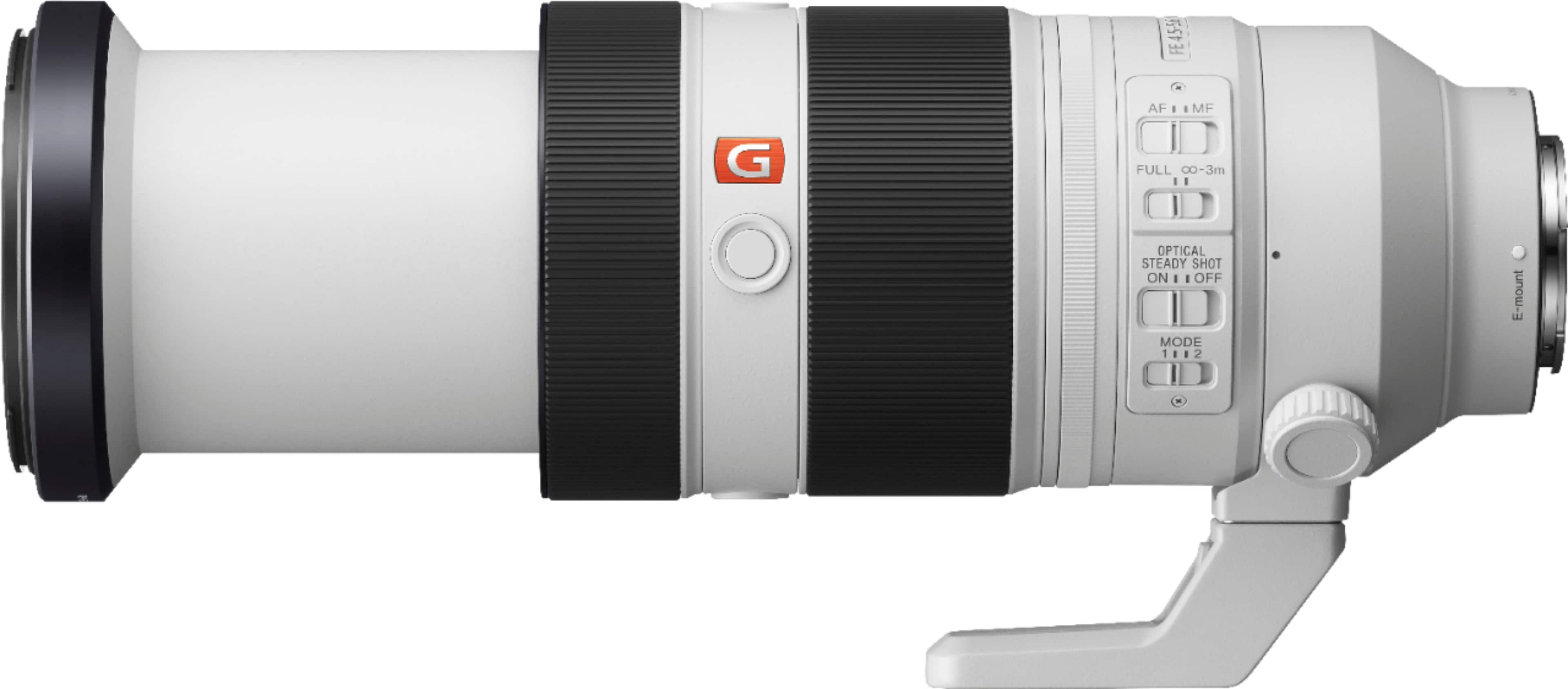 Sony Fe 100 400mm F 4 5 5 6 Gm Oss Super Telephoto Zoom Lens For E Mount Cameras White Selgm Best Buy