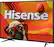 Left. Hisense - 39" Class (38.5" Diag.) - LED - 1080p - Smart - HDTV - Black Gloss.