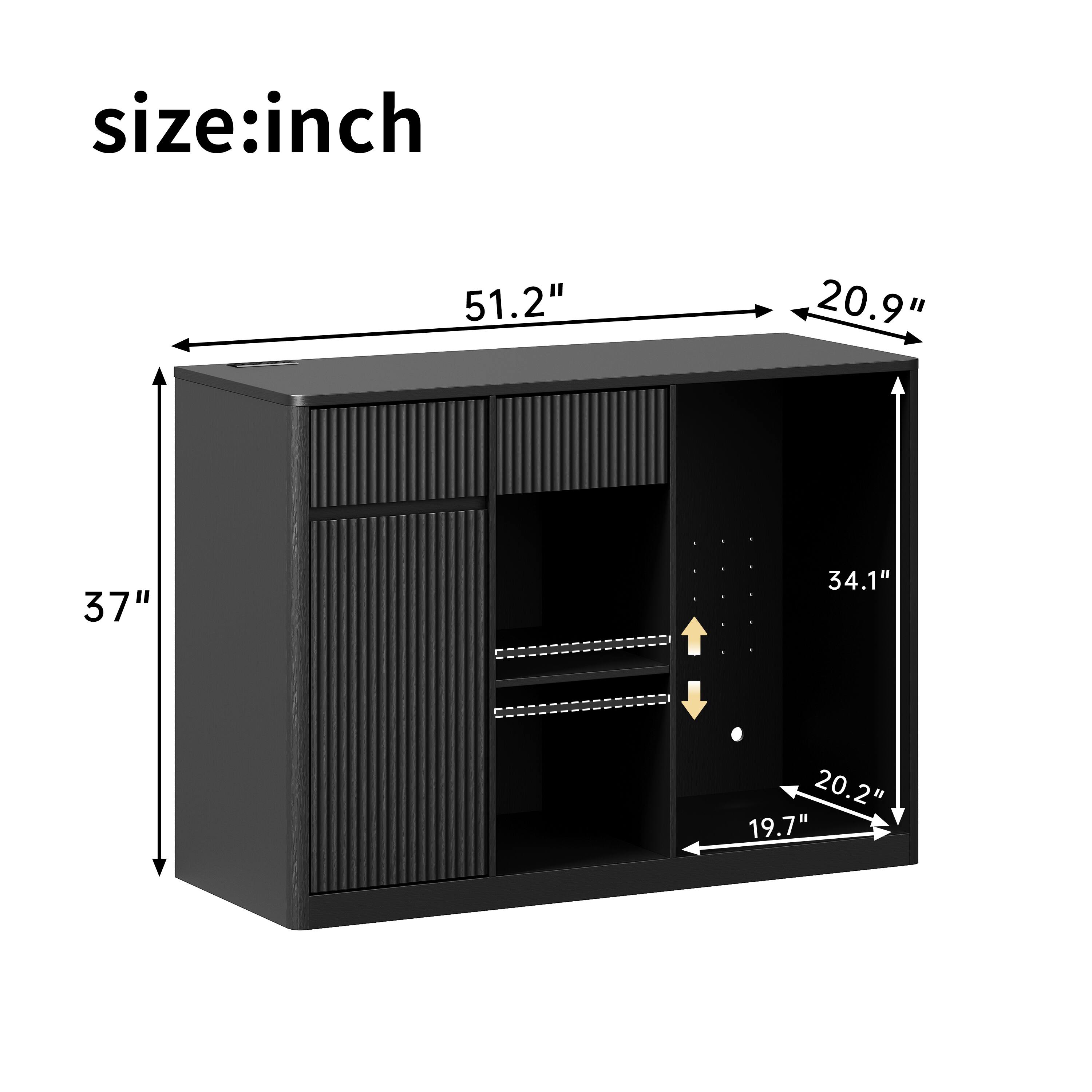 size: inch  
51.2" 20.9" 37" 34.1" 20.2" 19.7"