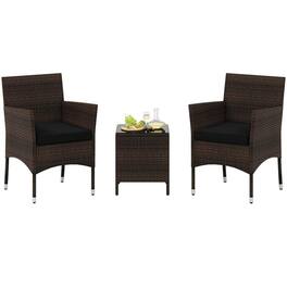 Kadyn - Patio Furniture Sets,Outdoor & Patio Furniture Sets, Suitable for Outdoor Living Spaces - Black