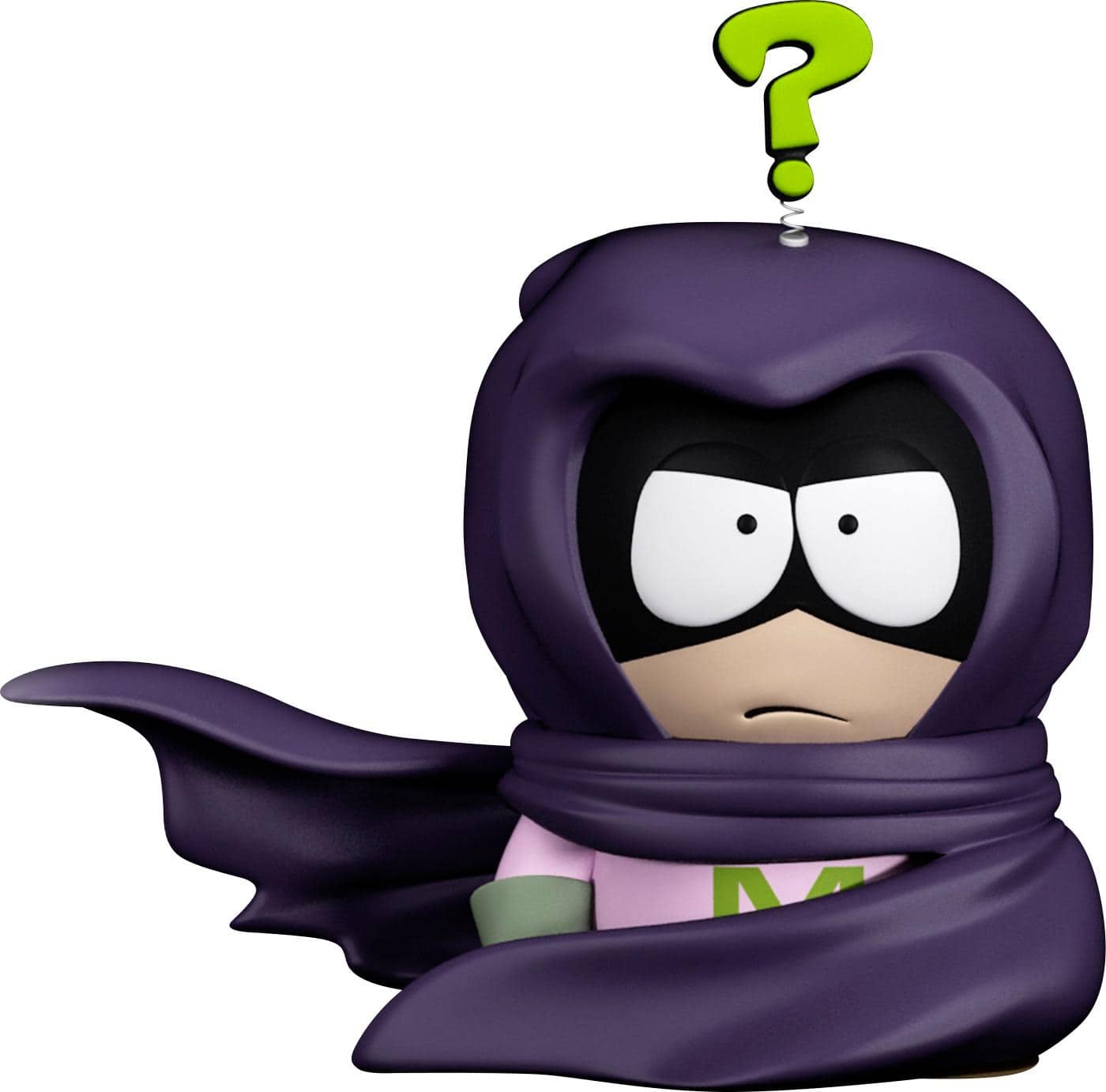 Front. Ubisoft - South Park™: The Fractured But Whole™ Mysterion 6" figurine - Purple/Black/Green.