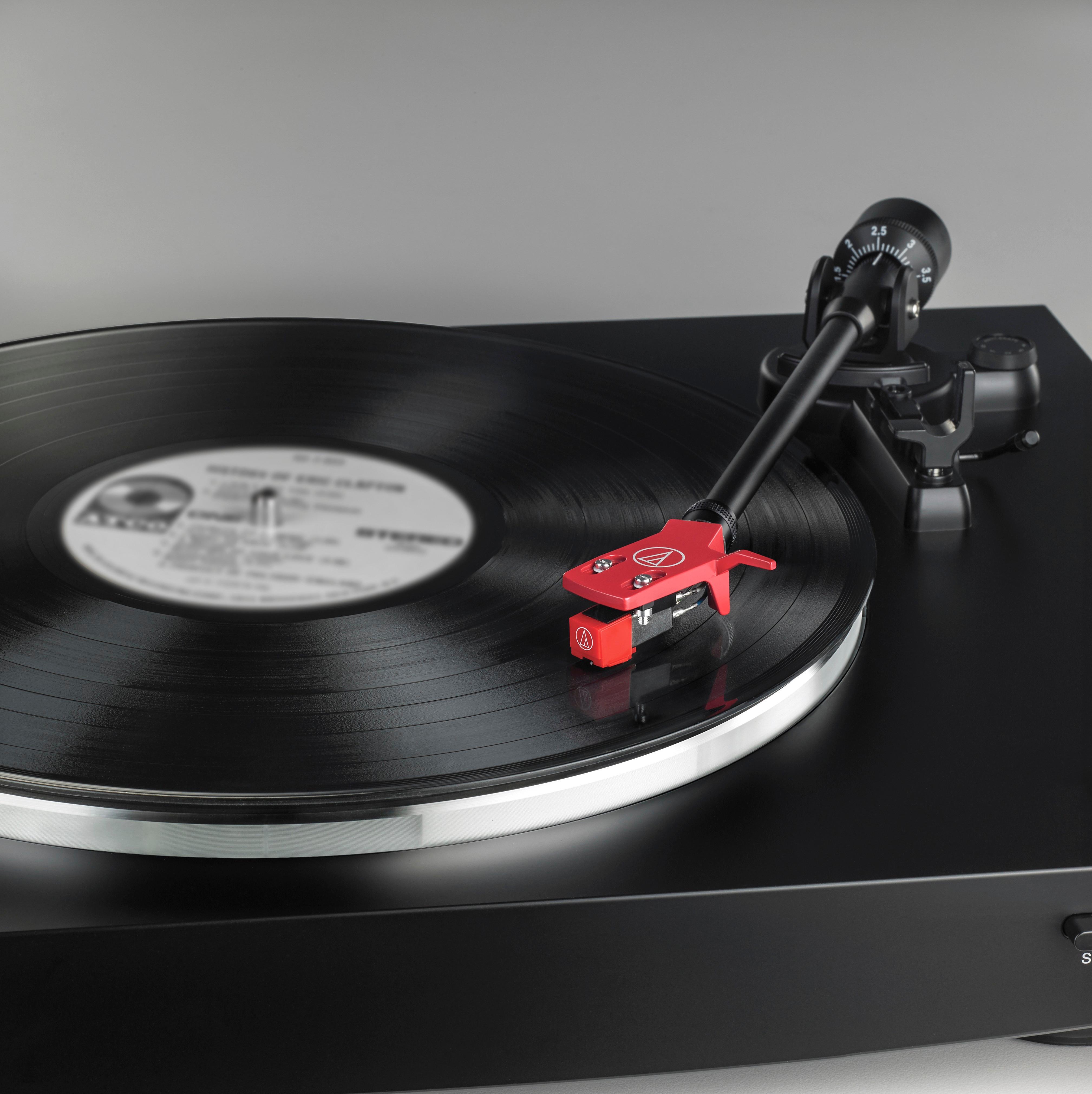 Small Turntable w/LED lite, black RT3