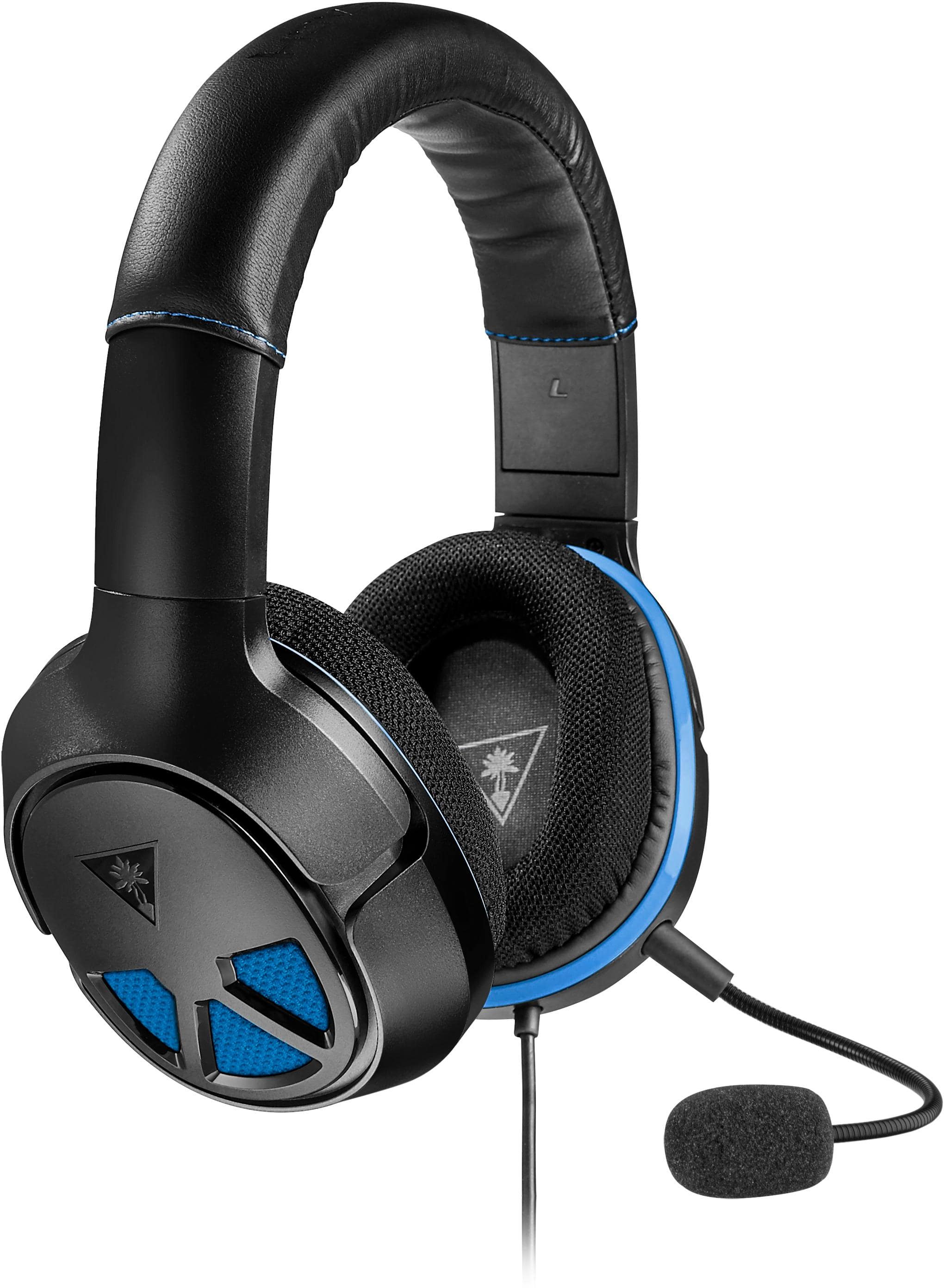 Turtle Beach - RECON 150 Wired Gaming Headset for PS4 PRO, PS4, Xbox One, PC, Mac, and Mobile/Tablet Devices - Black - Angle