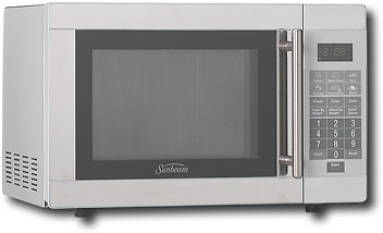 Best Buy: Sunbeam 0.7 Cu. Ft. Microwave Stainless-steel SMW777