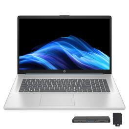 HP - 17.3 " Touchscreen Laptop- Intel Ultra 7 255U/32GB DDR5/2TB SSD+1TB Dock Set/Win 11) - Blue