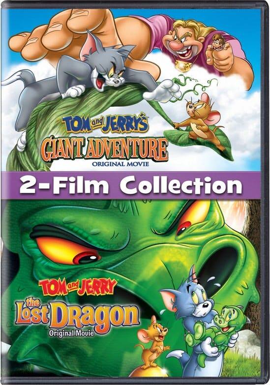 Front. Tom and Jerry's Giant Adventure/Tom and Jerry and the Lost Dragon (DVD Double Feature) [DVD].