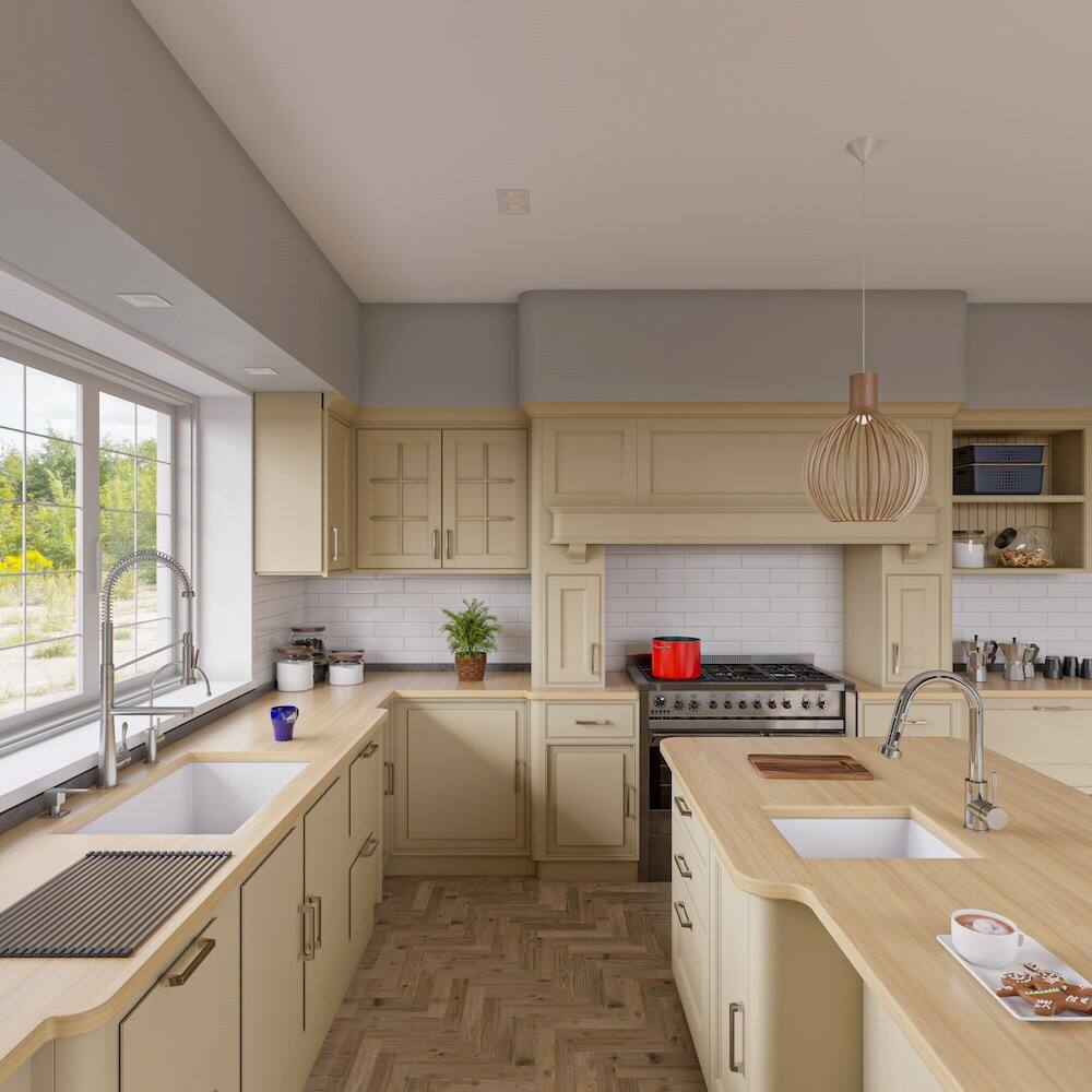 Alt View 4. Alfi - ALFI brand White 33 Single Bowl Undermount Granite Composite Kitchen Sink - White.