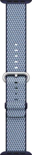 Check Woven Nylon for Apple Watch™ 42mm - Midnight Blue-Angle_Standard 