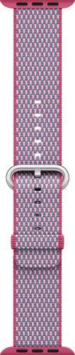 Check Woven Nylon for Apple Watch™ 42mm - Berry-Angle_Standard 