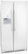 Angle Zoom. Frigidaire - 25.6 Cu. Ft. Side-by-Side Refrigerator with Thru-the-Door Ice and Water - Pearl.