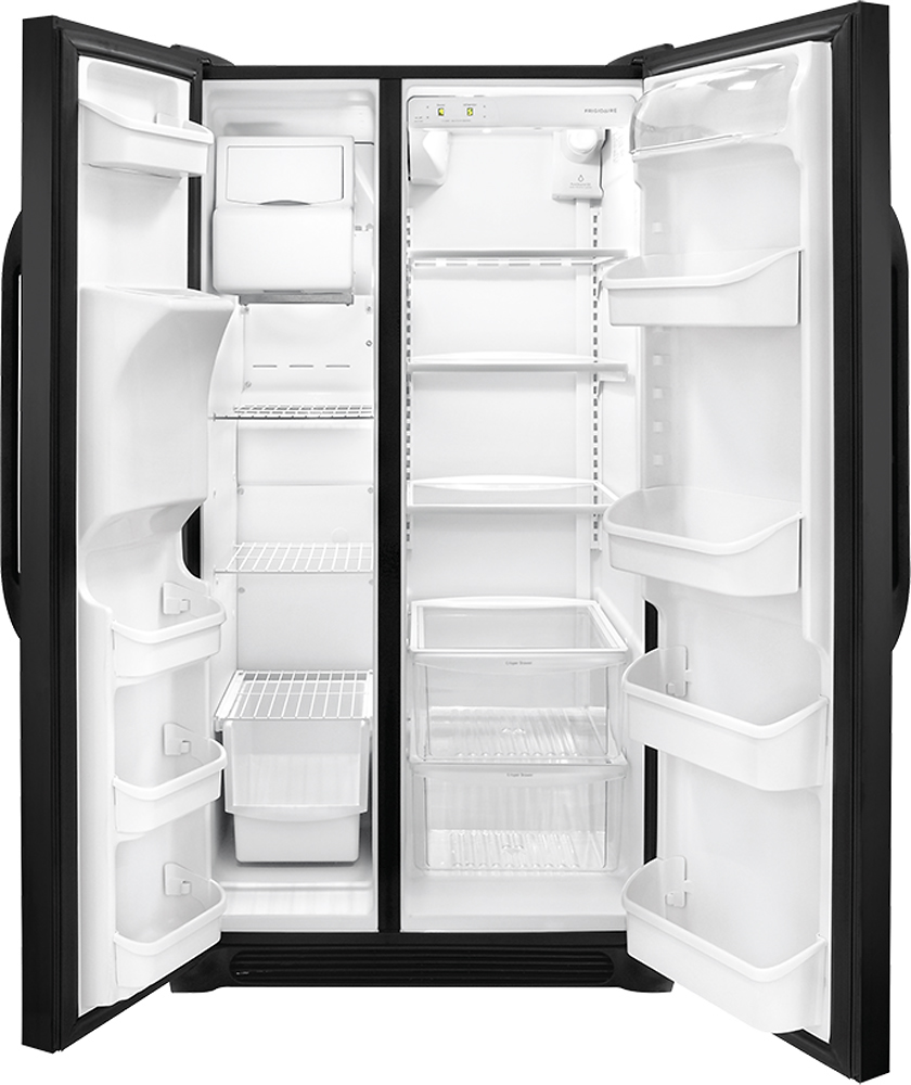 Best Buy: Frigidaire 25.6 Cu. Ft. Side-by-Side Refrigerator with Thru ...