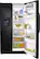 Alt View 3. Frigidaire - 22.6 Cu. Ft. Side-by-Side Refrigerator with Thru-the-Door Ice and Water - Ebony Black.