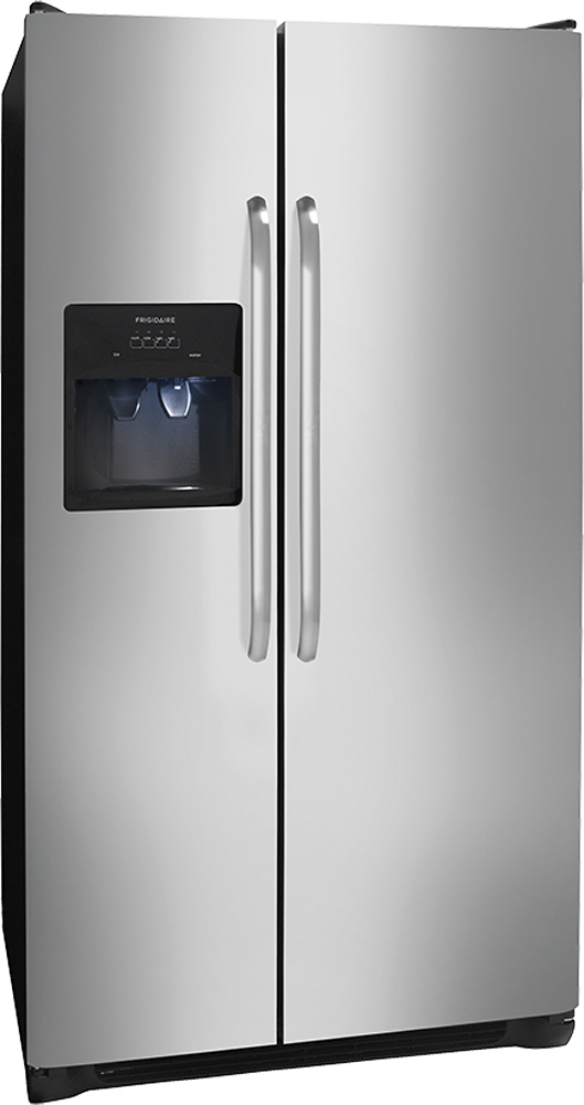 Best Buy: Frigidaire 25.6 Cu. Ft. Side-by-Side Refrigerator with Thru ...