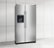 Alt View Zoom 11. Frigidaire - 22.6 Cu. Ft. Side-by-Side Refrigerator with Thru-the-Door Ice and Water - Stainless Steel.