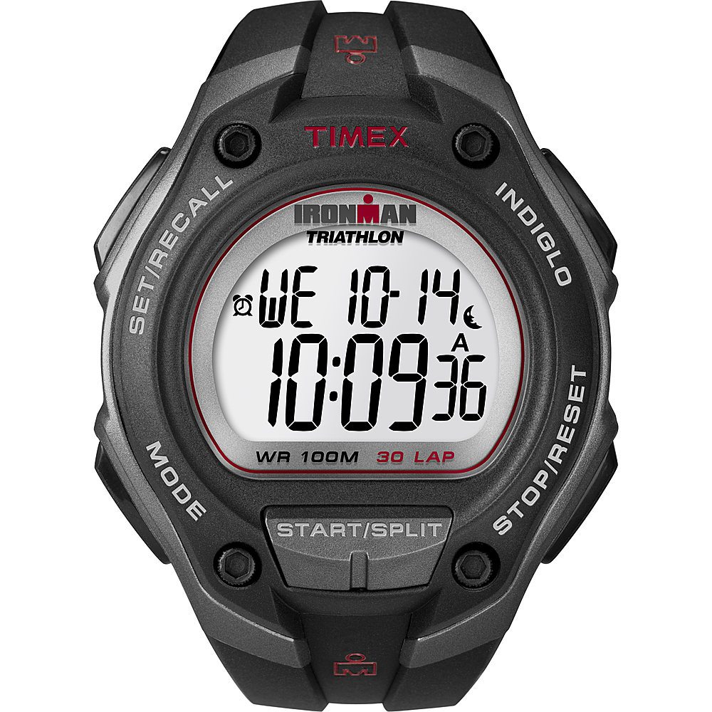 TIMEX Men's IRONMAN Classic 30 Oversized 43mm Watch Black/Gray T5K4179J -  Best Buy