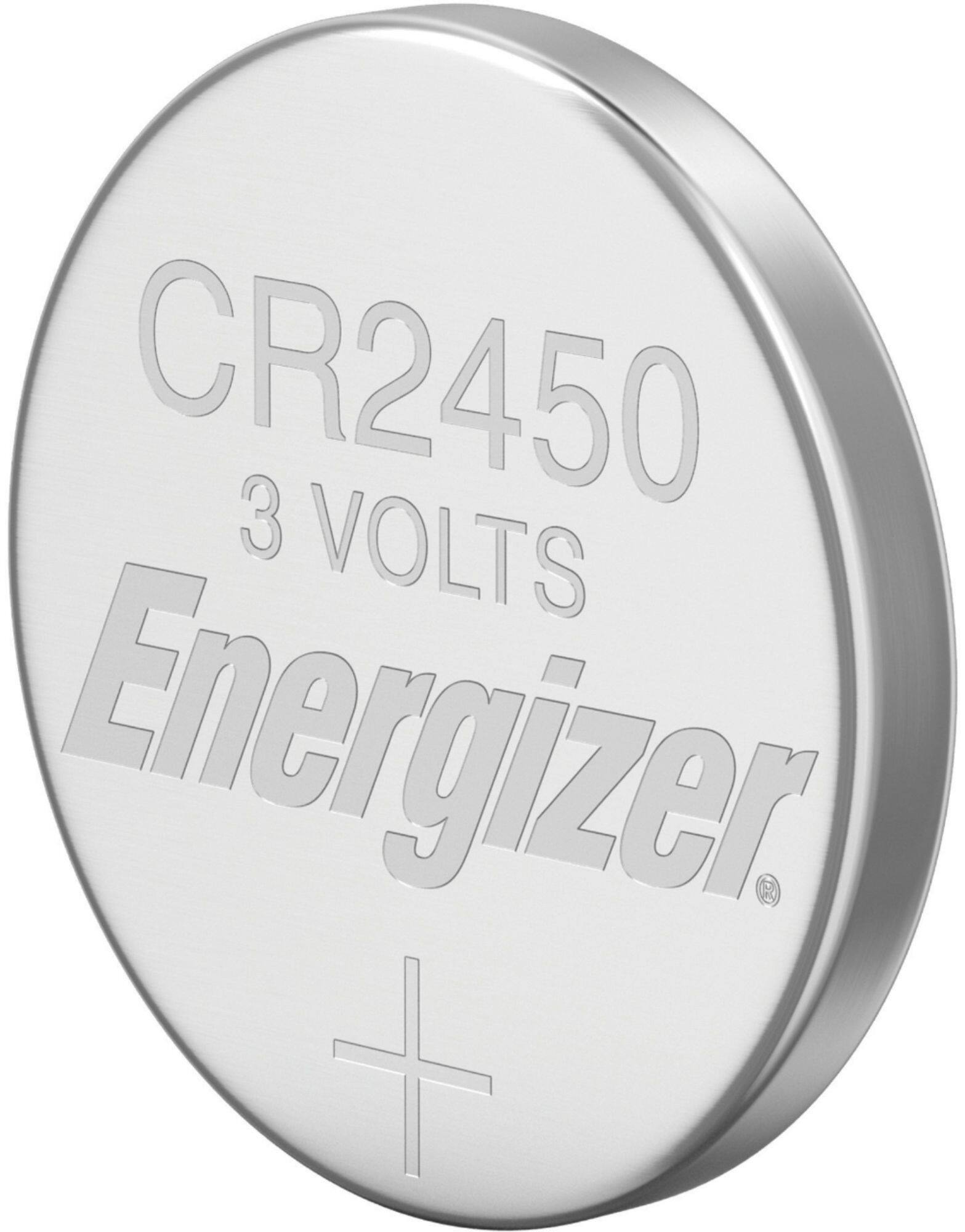 Alt View 11. Energizer - 2450 Lithium Coin Battery, 1 Pack - Silver.