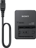 Sony - Battery Charger - Black - Front_Zoom