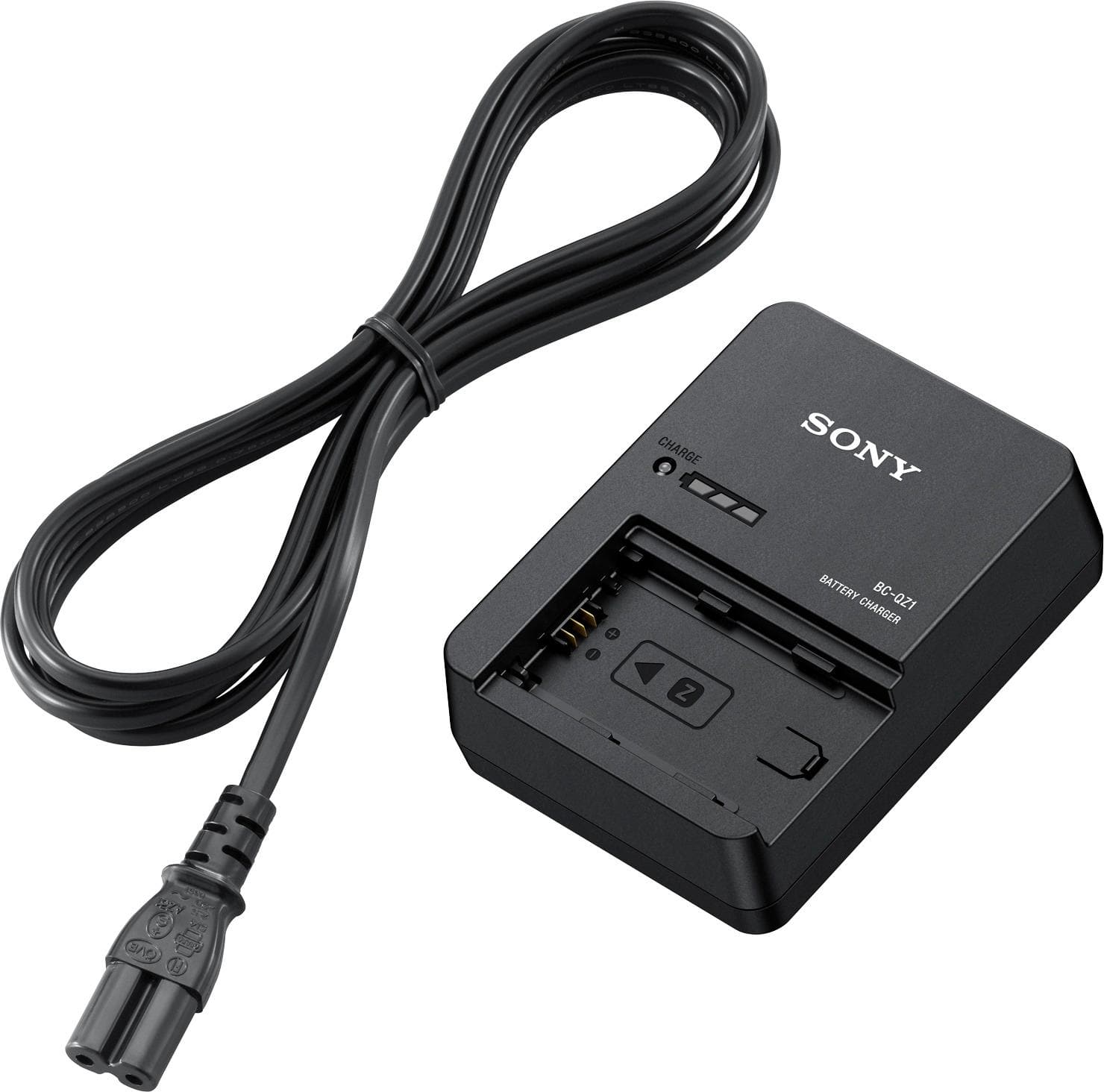 Alt View 12. Sony - Battery Charger - Black.