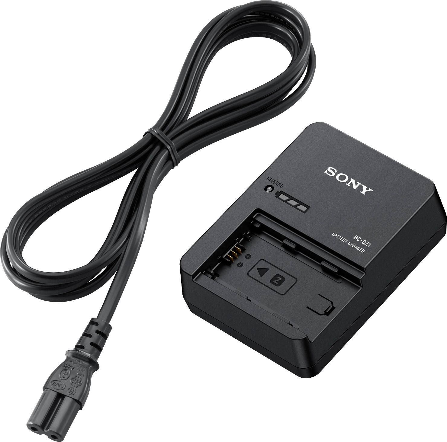 Alt View 12. Sony - Battery Charger - Black.
