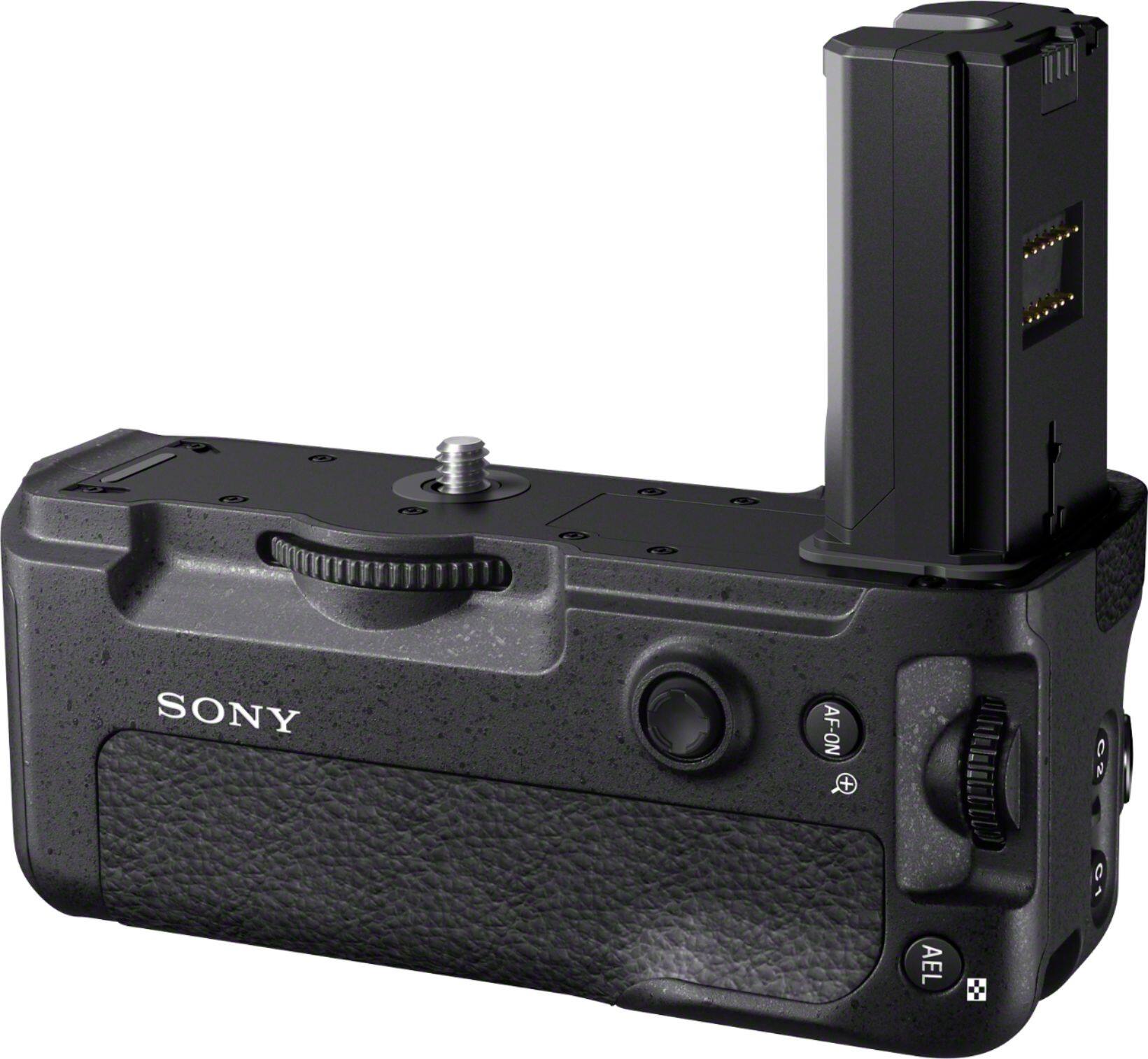 Alt View 1. Sony - Vertical Grip for α9, α7R III, α7 III - Black.