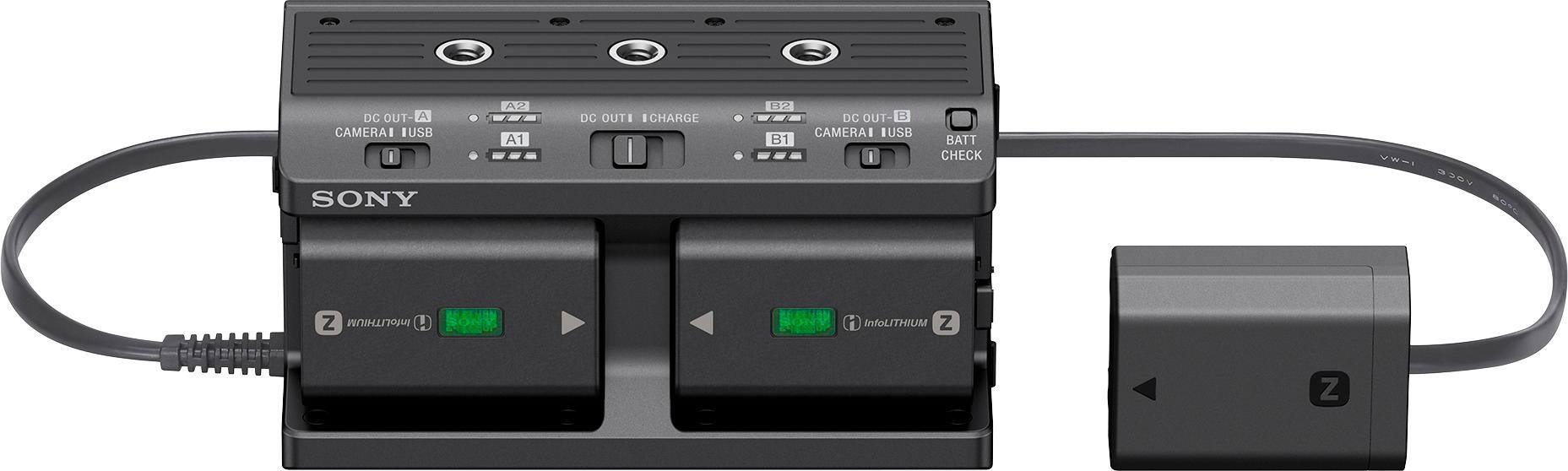 Alt View 13. Sony - Multi Battery Adapter Kit - Black.