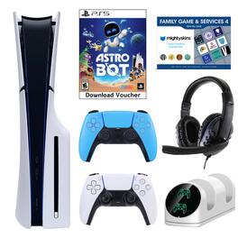 PS5 Slim Astro Bot Console with Accessories, Voucher & Extra DualSense - PlayStation 5