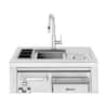 Front. Lynx - Cocktail Pro 30" Built-In Cocktail Station - Stainless Steel.