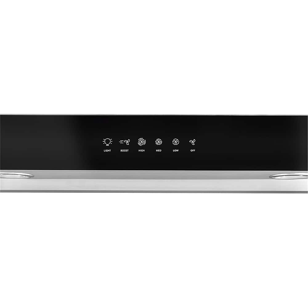 Alt View 11. Whirlpool - 30" Convertible Range Hood - Stainless steel.