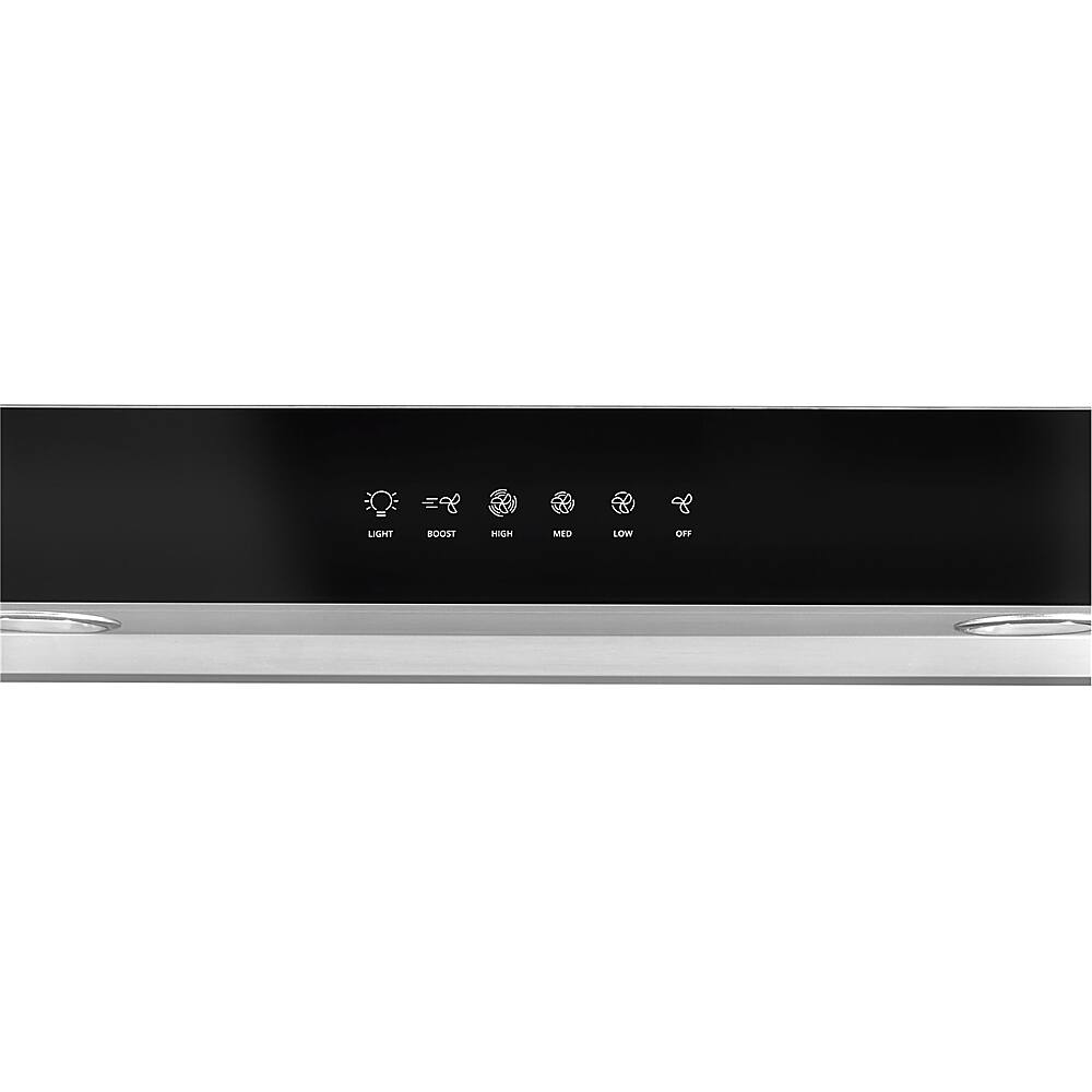 Alt View 11. Whirlpool - 30" Convertible Range Hood - Stainless steel.