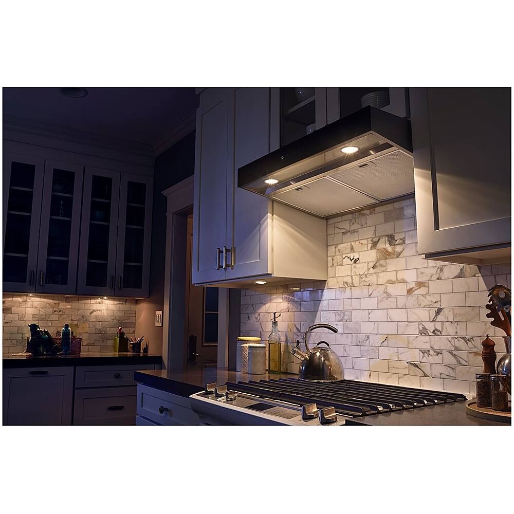 Alt View 14. Whirlpool - 30" Convertible Range Hood - Stainless steel.