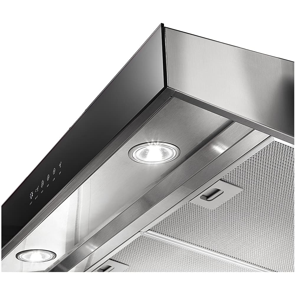 Alt View 12. Whirlpool - 36" Convertible Range Hood - Stainless steel.
