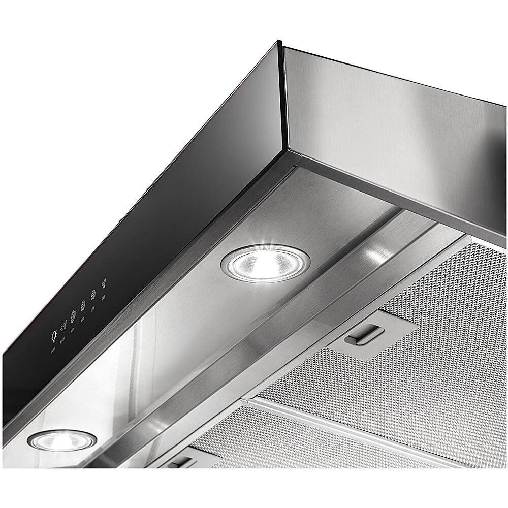 Alt View 12. Whirlpool - 36" Convertible Range Hood - Stainless steel.