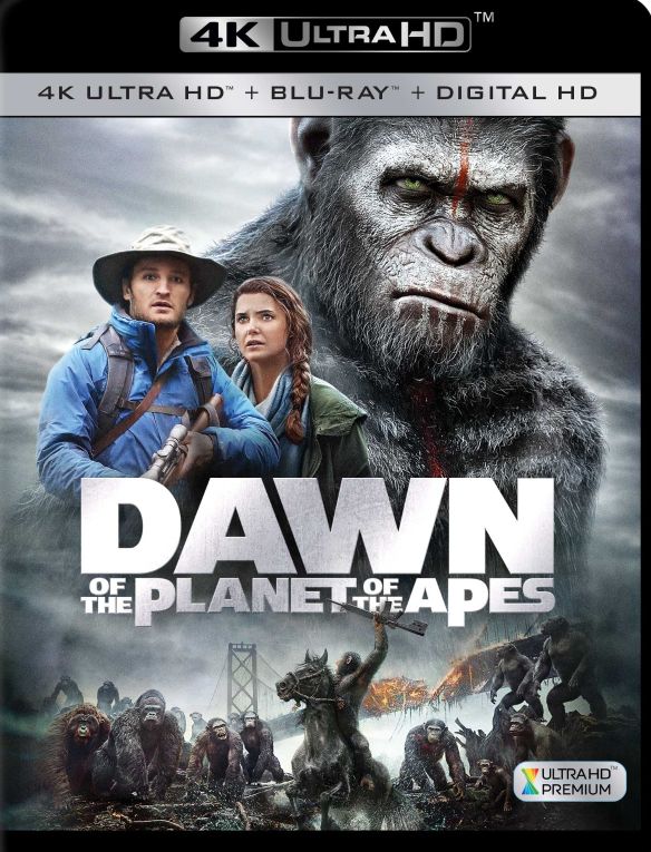  Dawn of the Planet of the Apes [4K Ultra HD Blu-ray] [2 Discs] [2014]