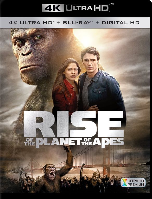  Rise of the Planet of the Apes [Includes Digital Copy] [4K Ultra HD Blu-ray/Blu-ray] [2 Discs] [2011]