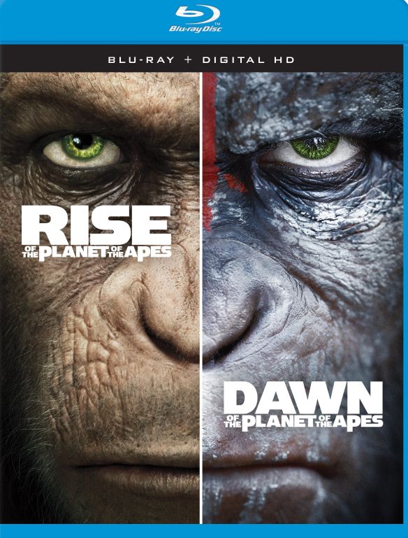  Rise of the Planet of the Apes/Dawn of the Planet of the Apes [Blu-ray]