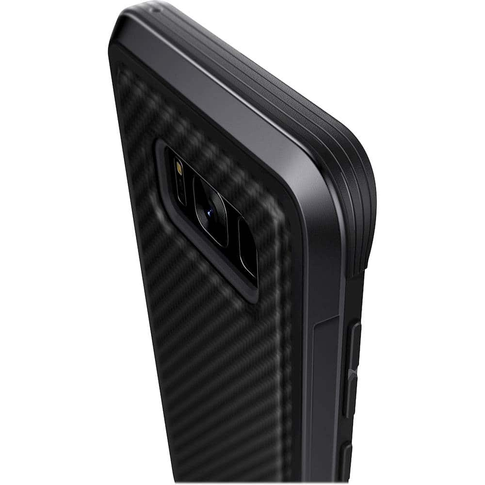 Best Buy: X-Doria Defense Lux Case for Samsung Galaxy S8+ Black carbon ...