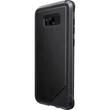 X-Doria - Defense Lux Case for Samsung Galaxy S8+ - Black leather - Larger Front